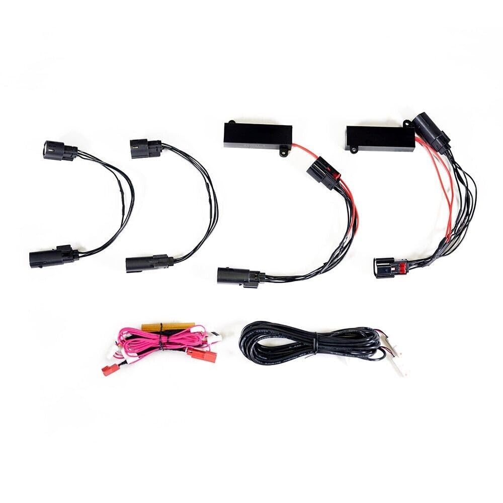AlphaRex 2021 601101 fits Tesla™ Model S Refresh Model Tail Lights to AlphaRex Tail Lights Converters