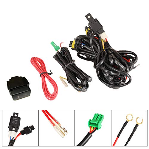 OEM Series Winjet for [2005-2016 Nissan Frontier] Driving Fog Lights + Switch + Wiring Kit