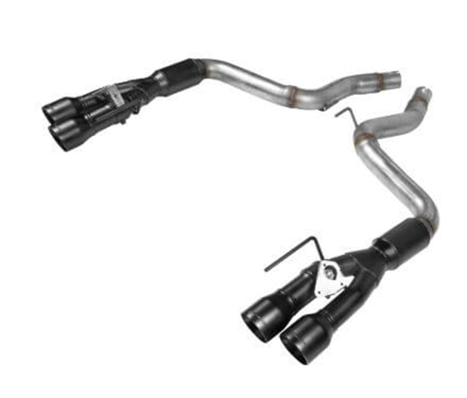 Outlaw Flowmaster 817824 Axle-Back Exhaust Kit 3 Inch 409 Stainless Steel 4 Inch Polished Tips Compatible with 2018-2023 Mustang GT 5.0L with Factory Active Performance Exhaust Valves