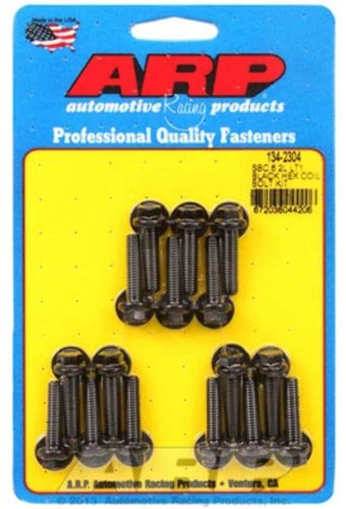ARP Bolt Kit Coil Bracket, Chevrolet LT1 6.2L Small Block, Hex