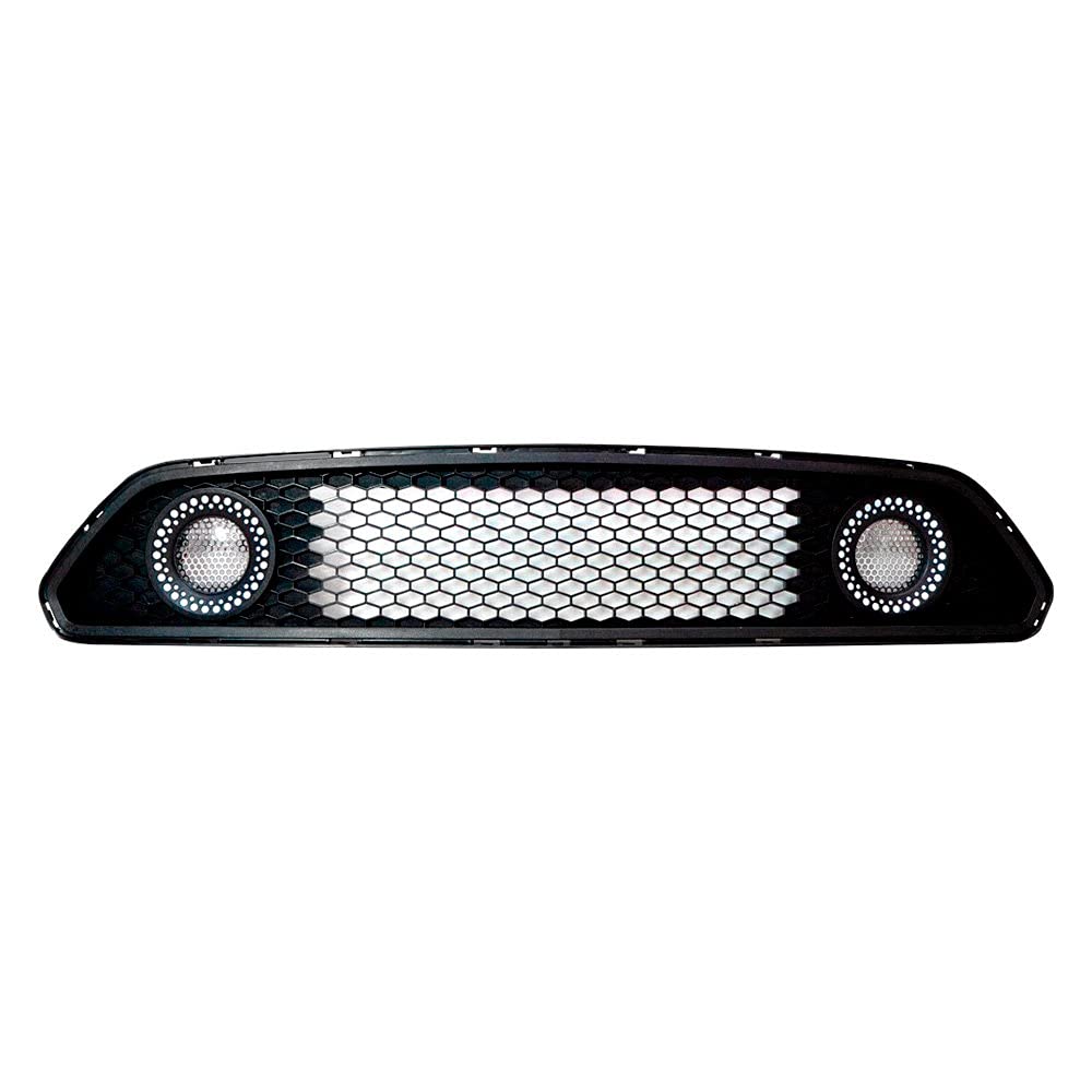 Winjet Halo Ring DRL Upper Grille Color Shift RGB Compatible with [2015-2017 Ford Mustang S550]