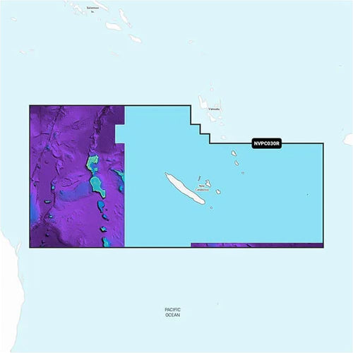 Navionics New Caledonia Navionic+ Marine Charts