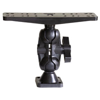 2-1/4" Scotty Ball Mount with Fish Finder/Chart Plotter Plate