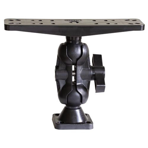 2-1/4" Scotty Ball Mount with Fish Finder/Chart Plotter Plate