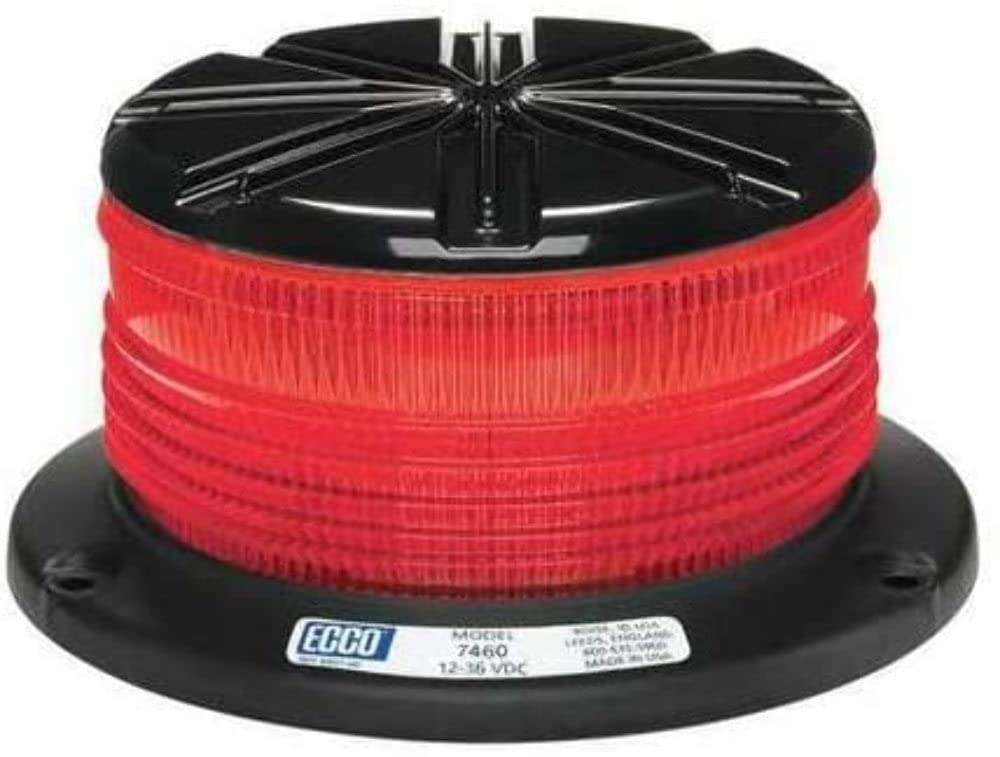 Low Profile Led Beacon,12-36Vdc,Red