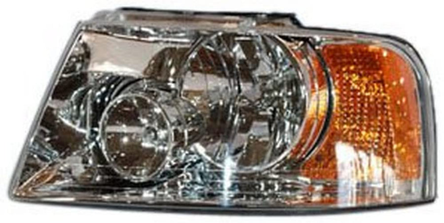 Left Headlight Assembly TYC Compatible with 2003-2006 Ford Expedition
