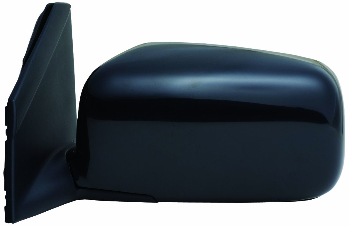 Black Driver Side Mirror for Mitsubishi Lancer, PTM, Foldaway, Manual
