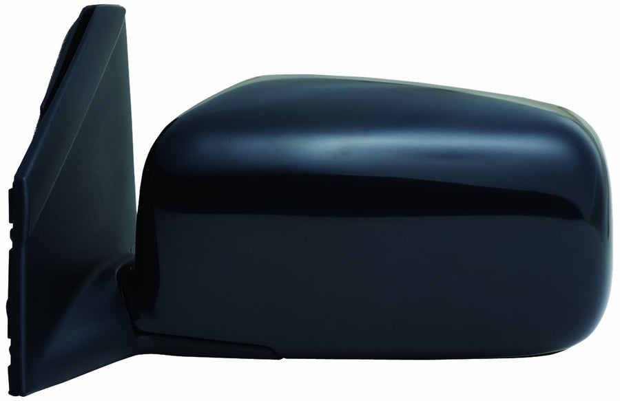 Black Driver Side Mirror for Mitsubishi Lancer, PTM, Foldaway, Manual