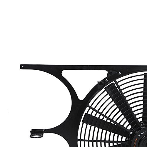 Mishimoto Performance Fan Shroud MMFS-E36-92PK with Fan Controller Kit fits BMW E36, 1992-1999