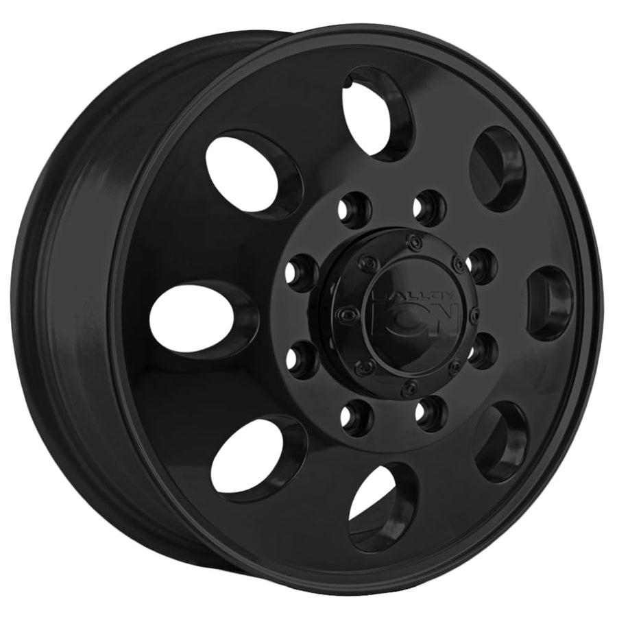 167 Ion Wheels Matte Black Wheel with Alloy Steel (17 x 6.5 inches /6 x 154 mm, 125 mm Offset)