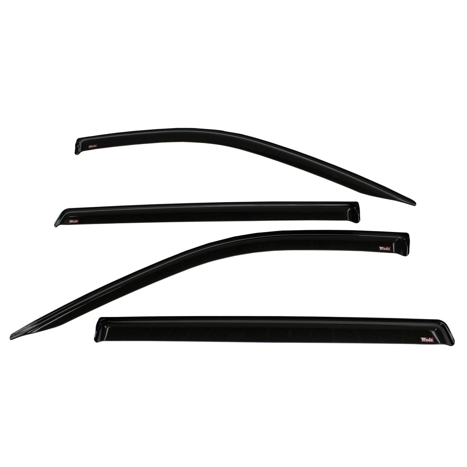 Westin Tape On Wind Deflector 72-31408 4pc Smoke fits 2019-2026 Silverado Sierra 1500 Crew Cab (Exc 2019 Silverado LD Sierra 1500 Limited)