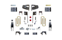 Part# 201940MR MAX TRAC SUSPENSION'S is A 4" Height Rear Box KIT Including FLIP KIT, Hangers, Shackles, Bump Stops, Shock Extenders & Sensor PROVISIONS