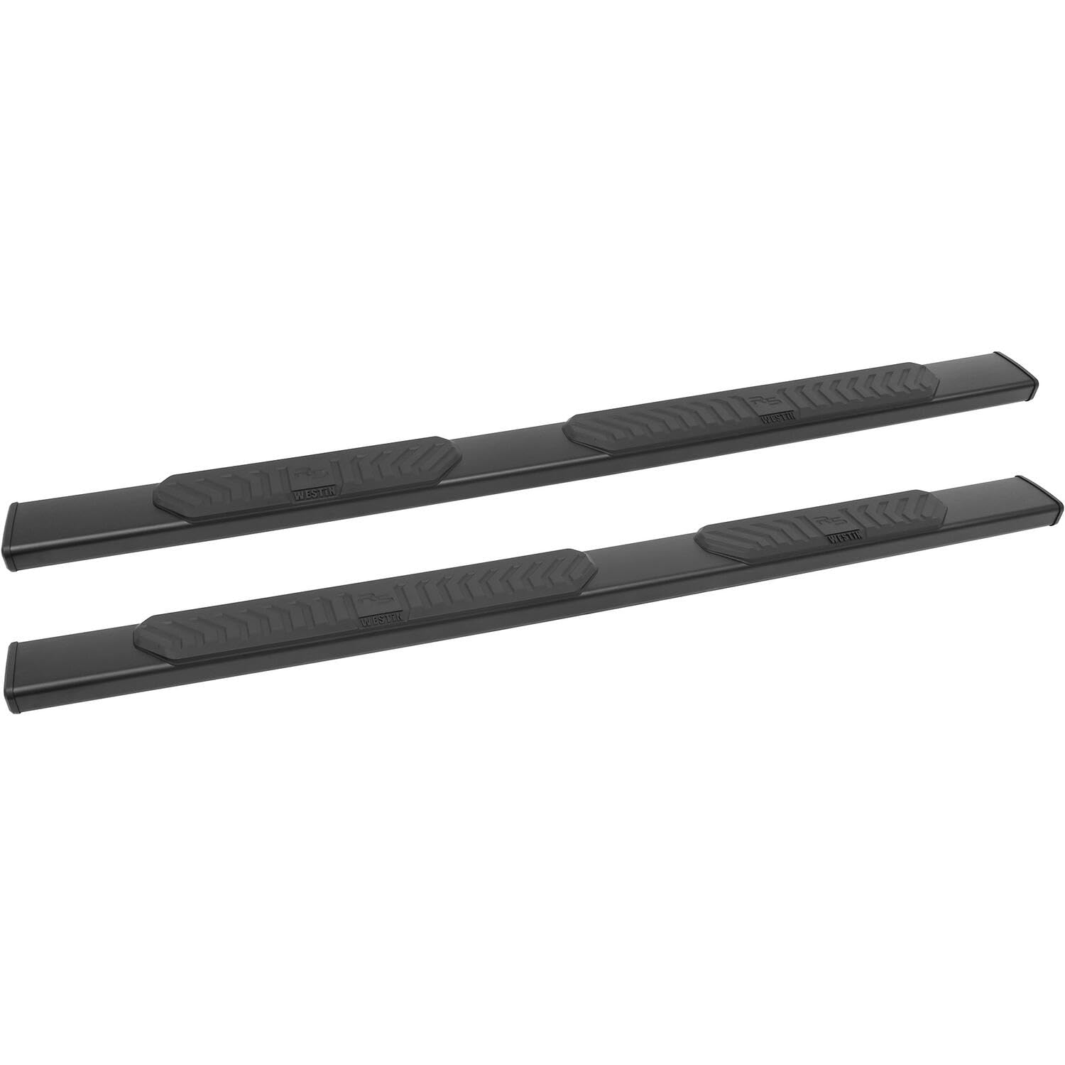 28-51025 WESTIN R5 Nerf Bars fits 2007-2018 Silverado Sierra 1500 2007-2019 Silverado Sierra 2500 3500 Extended Cab Double Cab (Exc 2007 Classic) Black Pair