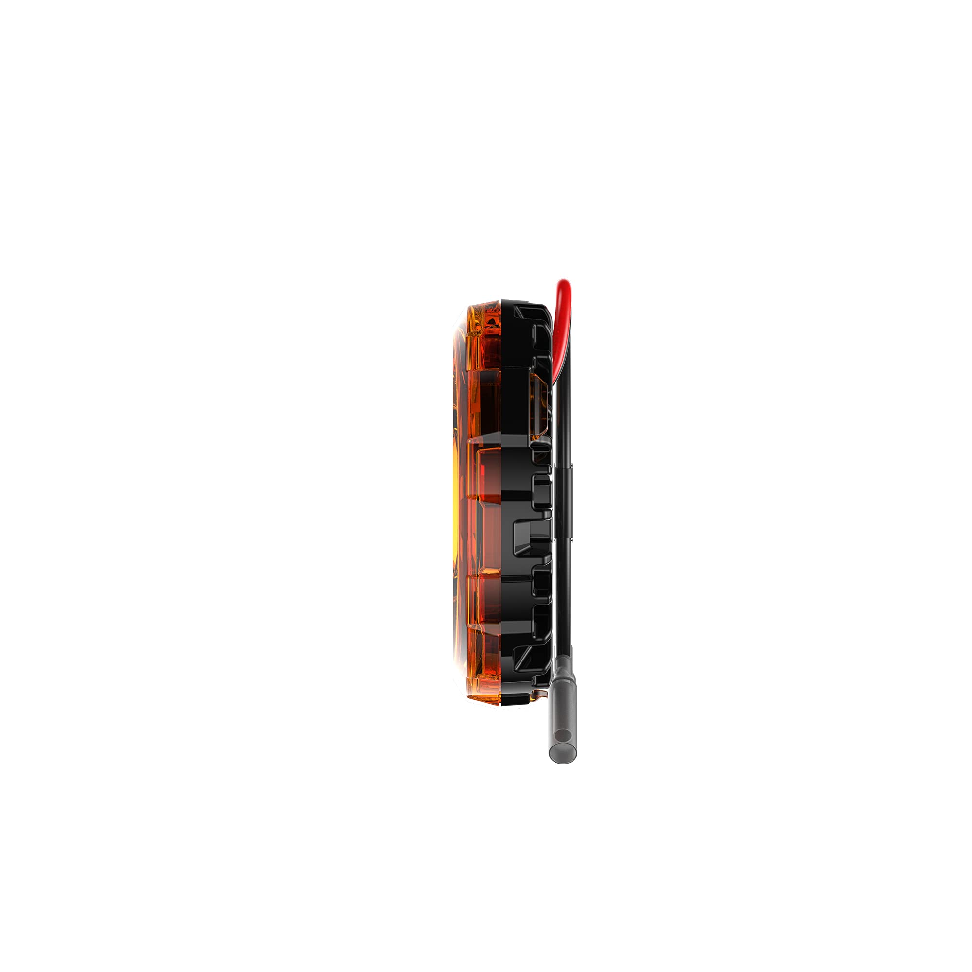 KC V2 Cyclone LED - Single Light - Amber Lens - 5W Flood Beam