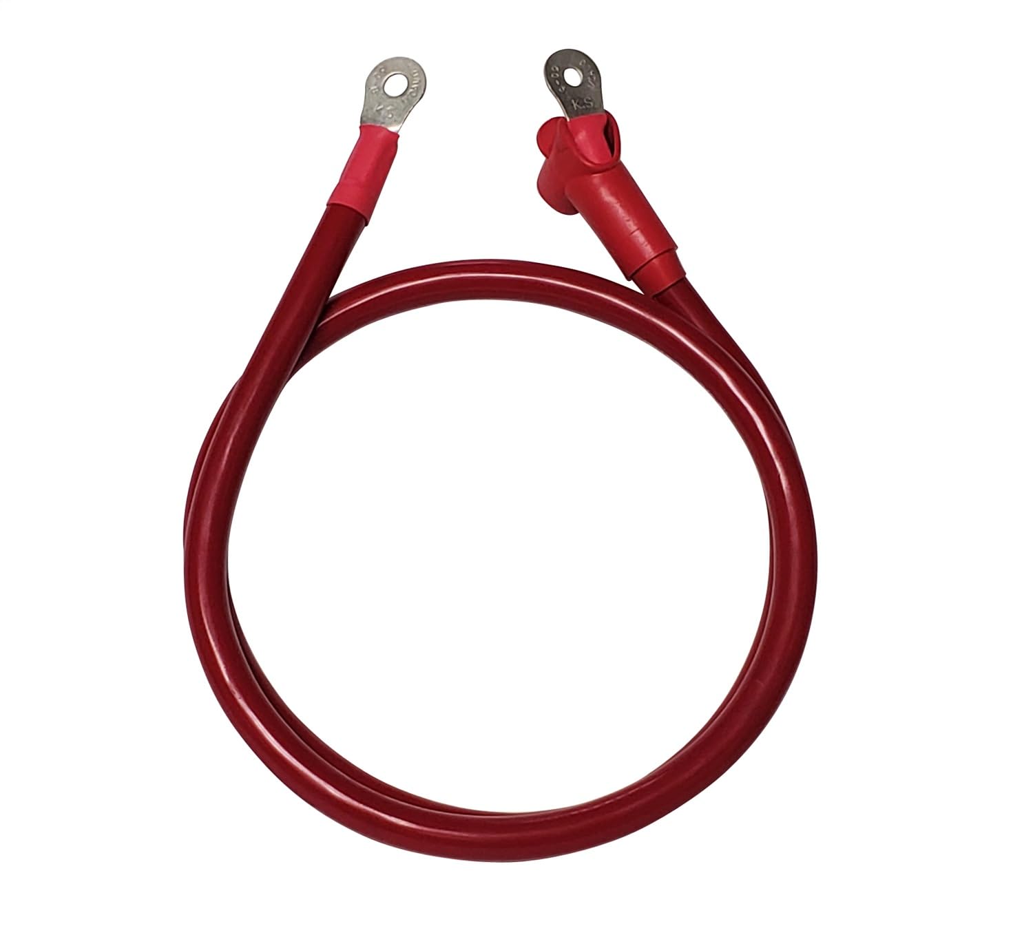 1-504-130 Powermaster Alt Charge Wire 0g 4 ft 5/16 & 1/4 Eyelet
