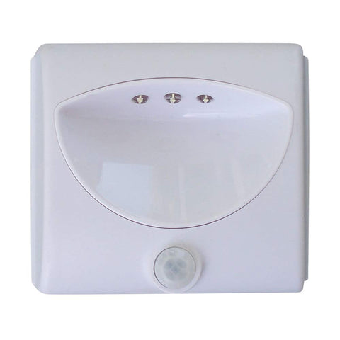 3 LED Light Tri-Lynx 00025 with Motion Sensor, White