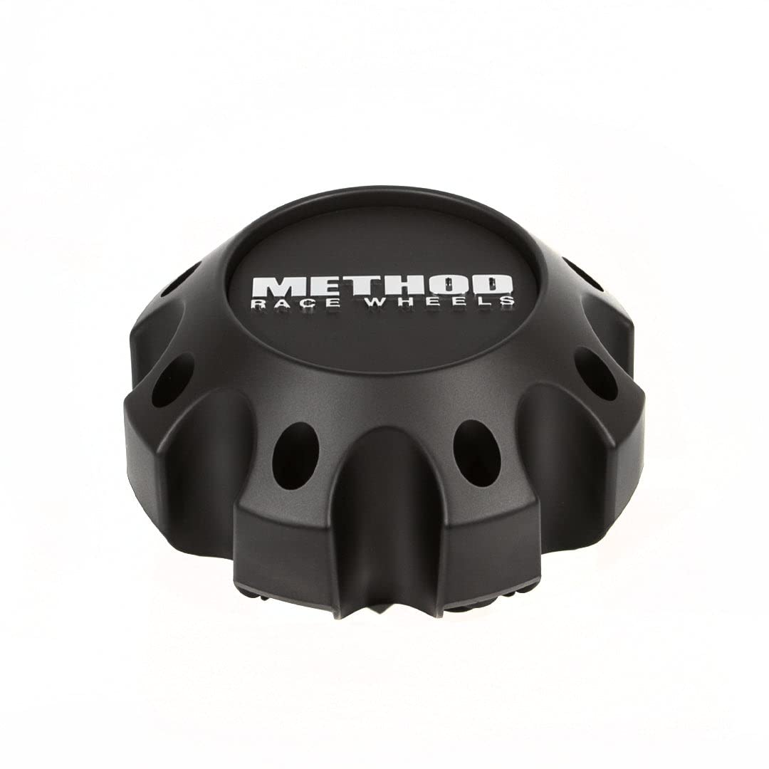 Cap, Method Race Wheels, 2168, 130MM, Black, Screw ON