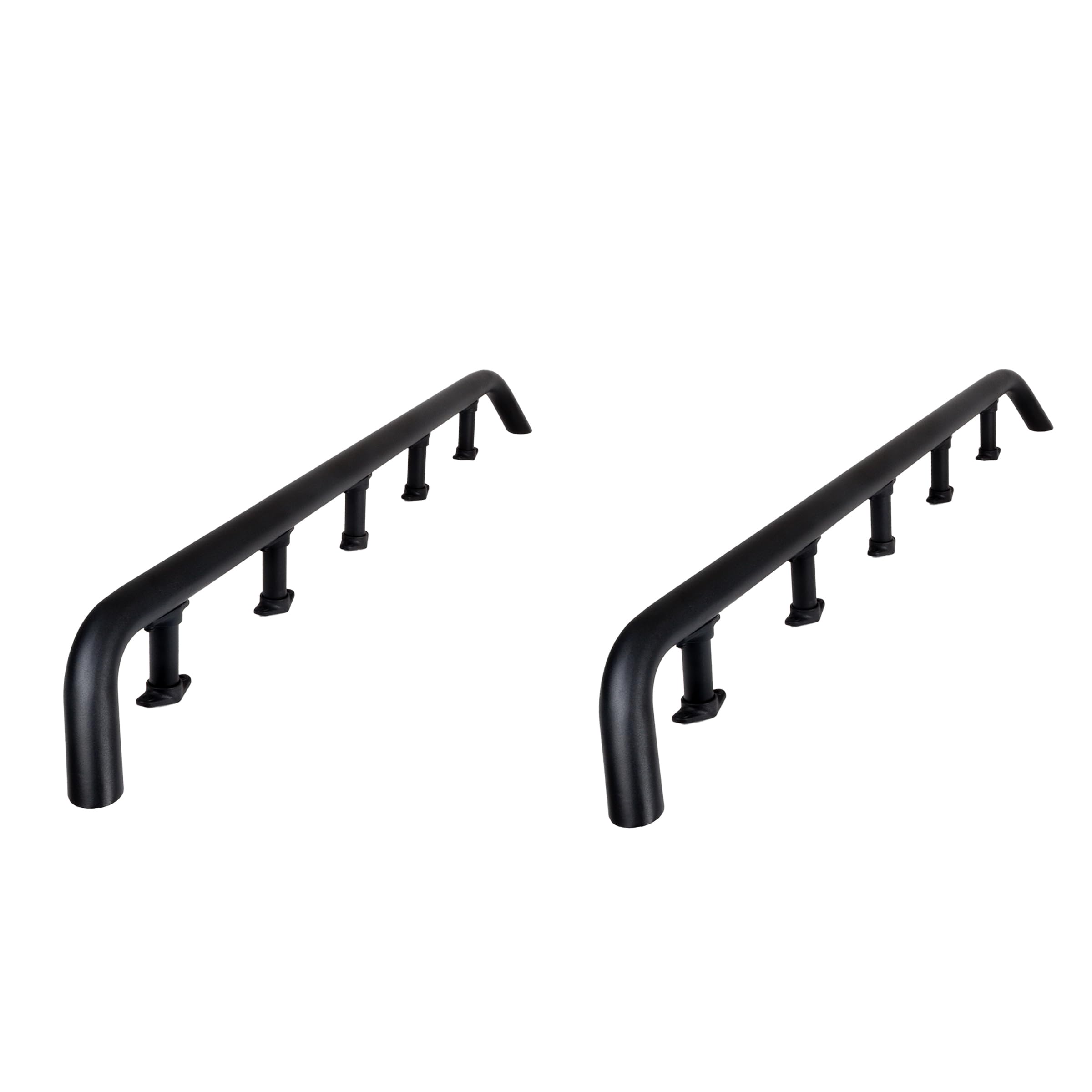 Go Rhino Dual Rail Kit SRM500 | Aluminum, Textured Black | 5935061T | Fits Go Rhino 65" SRM500 Roof Racks