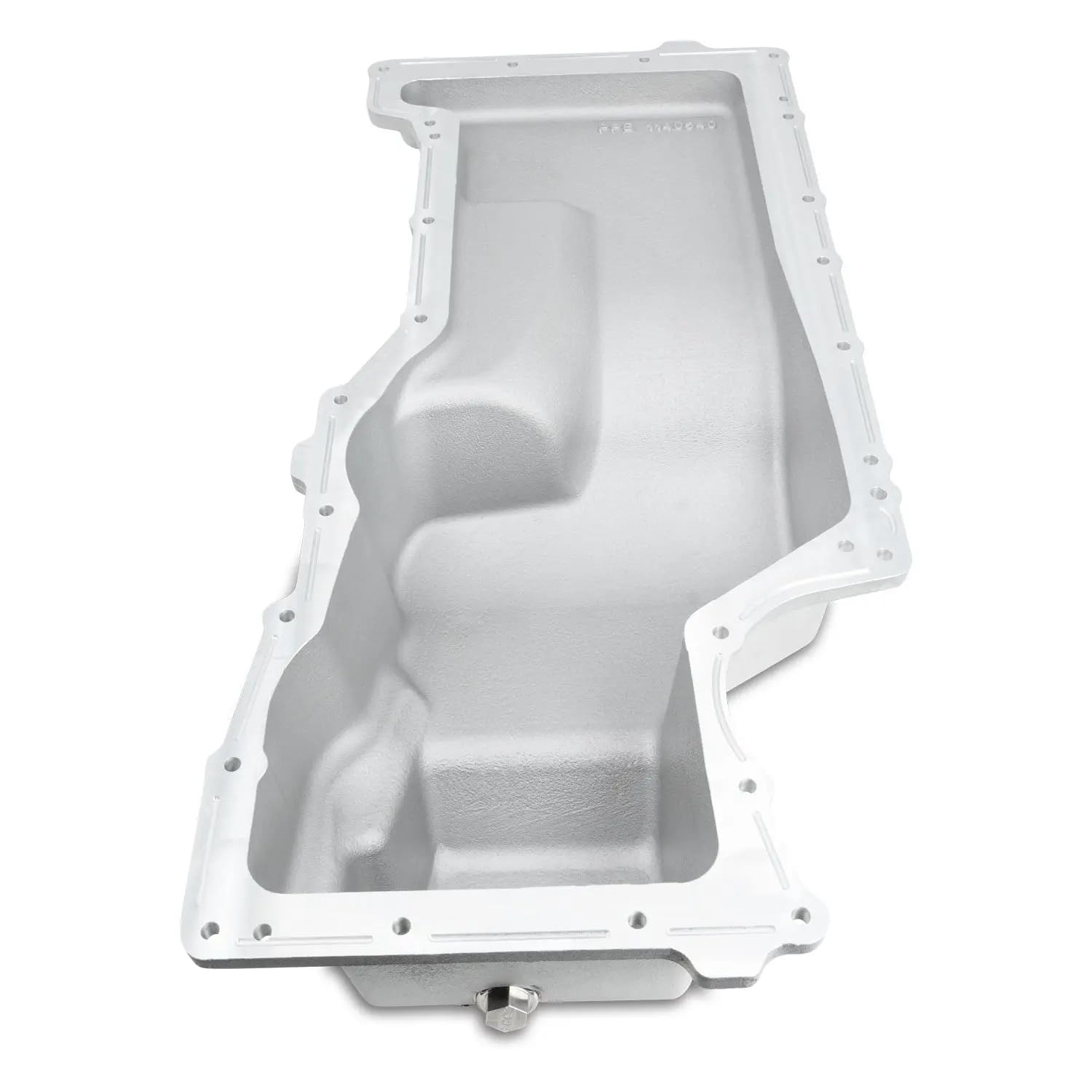 Heavy Duty PPE High Capacity Cast Aluminum Oil Pan (Black) 114054020 Compatible for 2020+ Chevy Silverado or GMC Sierra with 3.0L Duramax