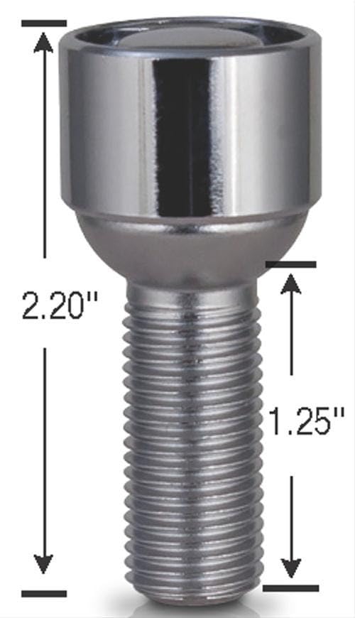 Gorilla 68020 Automotive Gg Bolt Lock Ball 14-1.50 Chr 32Mm