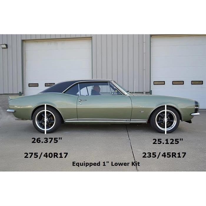 2 Drop Composite Leaf Spring Kit | 1967-1969 Camaro and 1968-1974 Nova