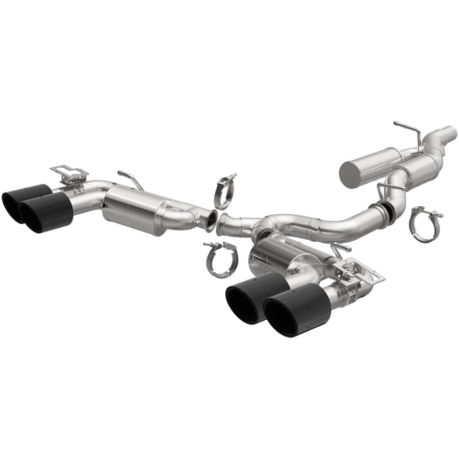 Compatible MagnaFlow with 2022-2024 Volkswagen Golf R NEO Series Cat-Back Exhaust System, 2.0L