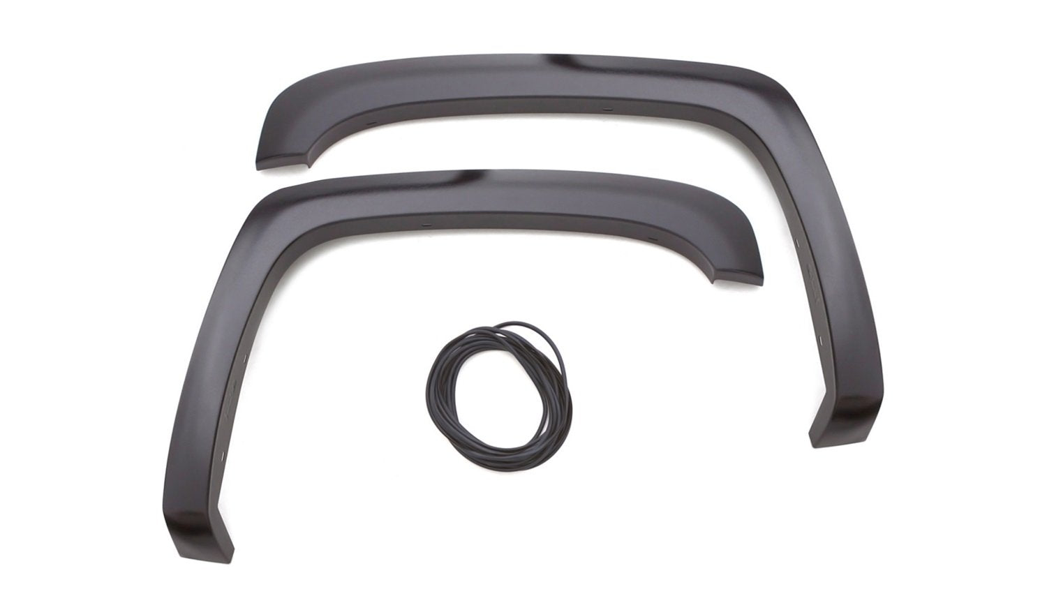 Lund SX106SA Black Sport Style Elite Series Standard Front Fender Flare - 2 Piece