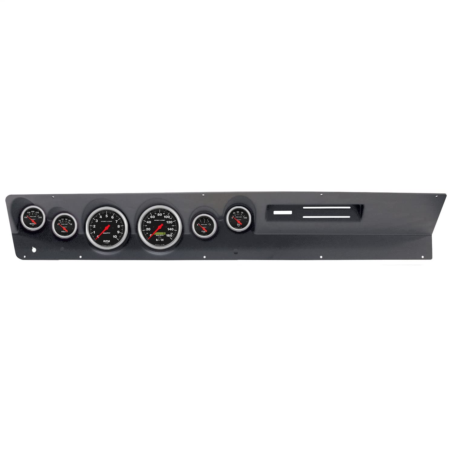 AutoMeter Dash Kit Direct Fit, (3 3/8" X2, 2 1/16" X4), Dodge Dart Ac 67-69, Sport-Comp (2120-11)