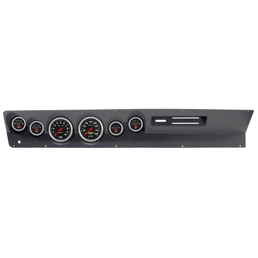 AutoMeter Dash Kit Direct Fit, (3 3/8" X2, 2 1/16" X4), Dodge Dart Ac 67-69, Sport-Comp (2120-11)
