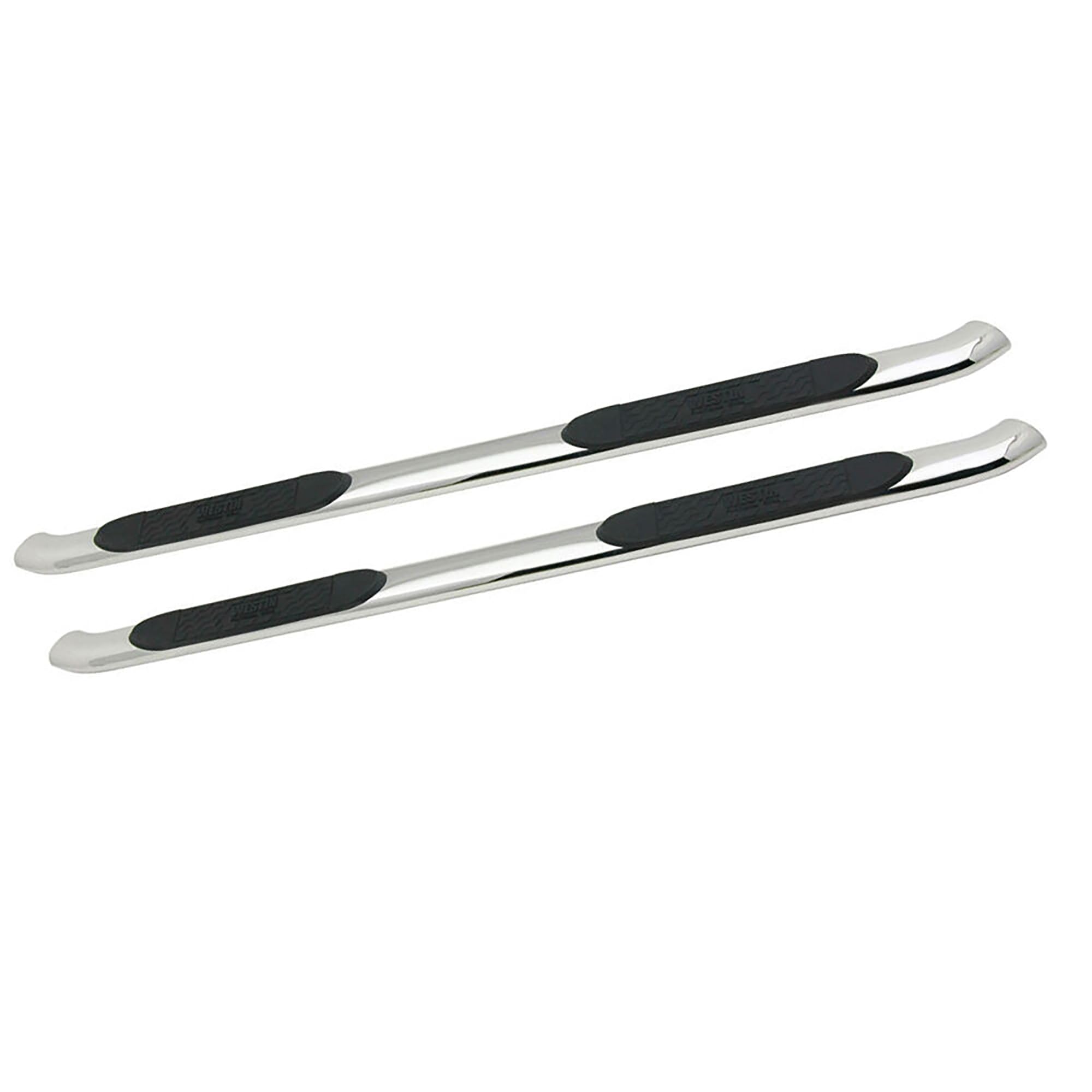 Platinum 4 Oval Nerf Bars Westin fits 2005-2023 Tacoma Double Cab Polished Pair