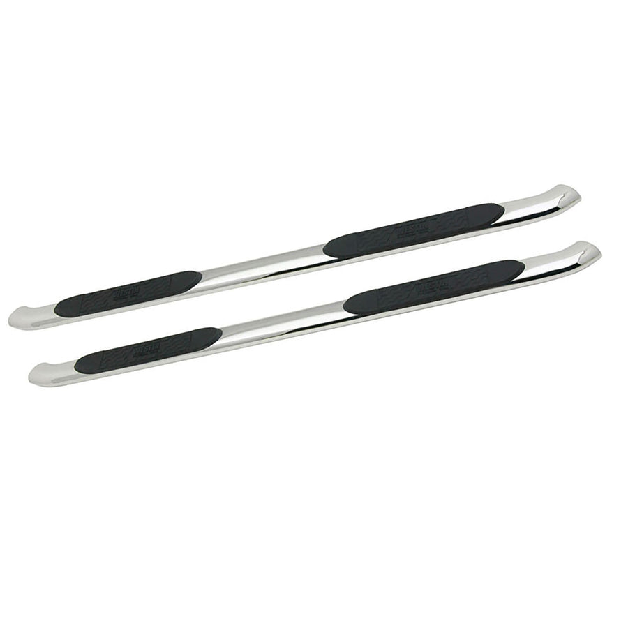 Platinum 4 Oval Nerf Bars Westin fits 2005-2023 Tacoma Double Cab Polished Pair