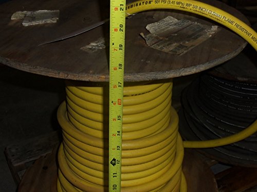 Gates Type C Nitrile 32020006 Terminator Air and Multi-Purpose Hose, 501 Maximum Pressure, 600' Length, 375" ID