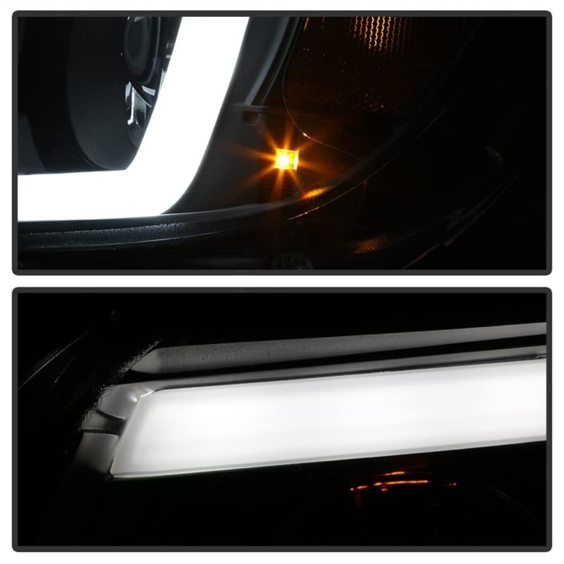 Black Led Spyder 5085283 Projector Headlights For 2015-2019 Chevy Colorado