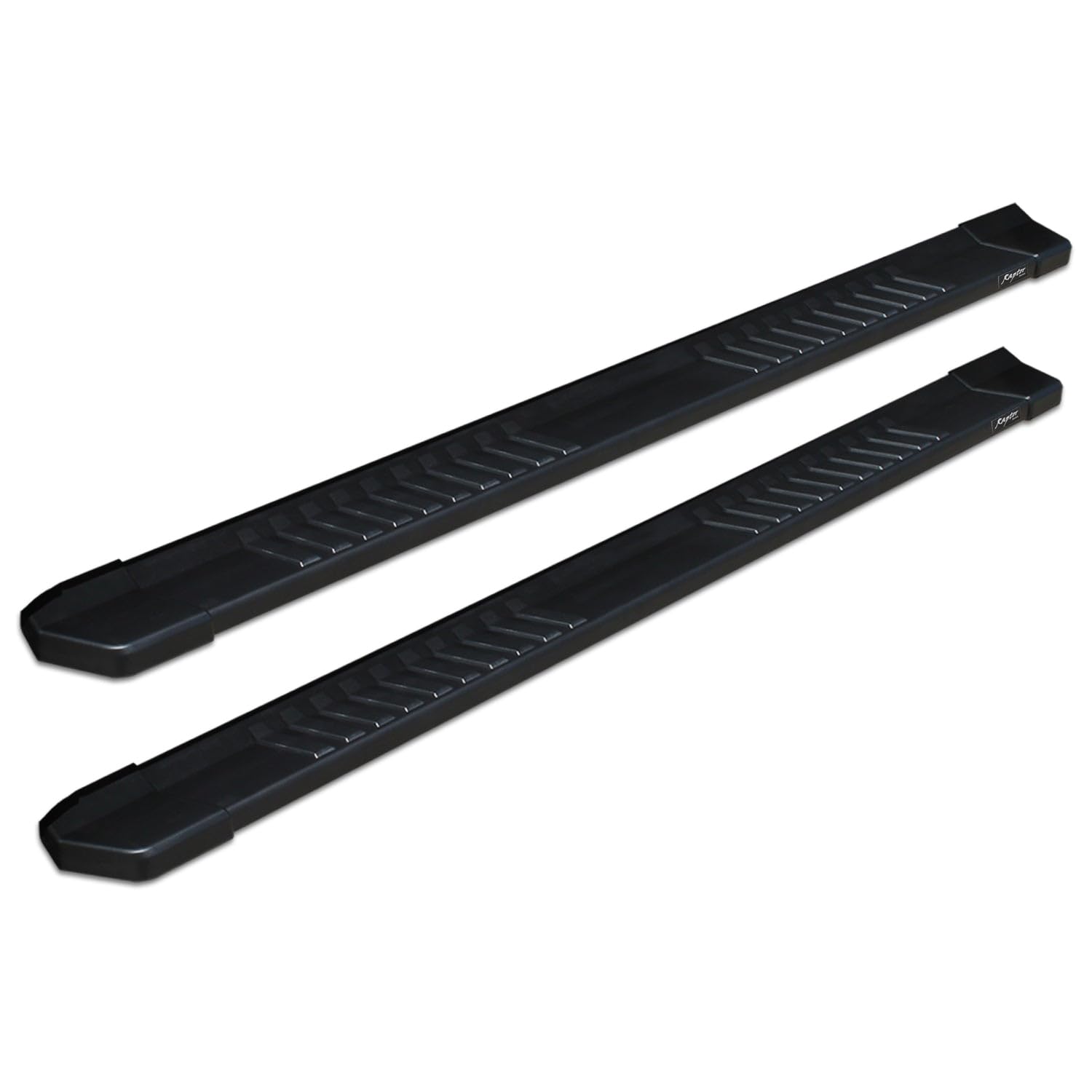 Running Boards Raptor Series Steps 6in OEM Style Black Aluminum Compatible with 07-21 Tundra Double Cab
