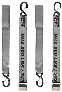 Ylw Tiedown 8' 2400# 2pk