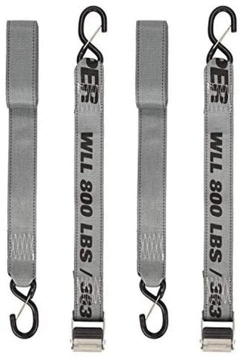 Ylw Tiedown 8' 2400# 2pk