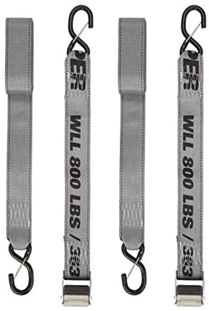 Ylw Tiedown 8' 2400# 2pk