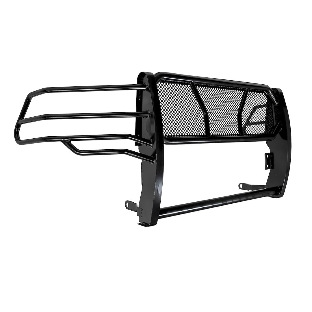 Grille Guard TrailFX with Brush Guard Fits Ram 2500 2010-2018 Extreme HD Black 1-Piece Steel DualStage Gloss Black Powder Coat Bolt-On Grille Guard 2720229103