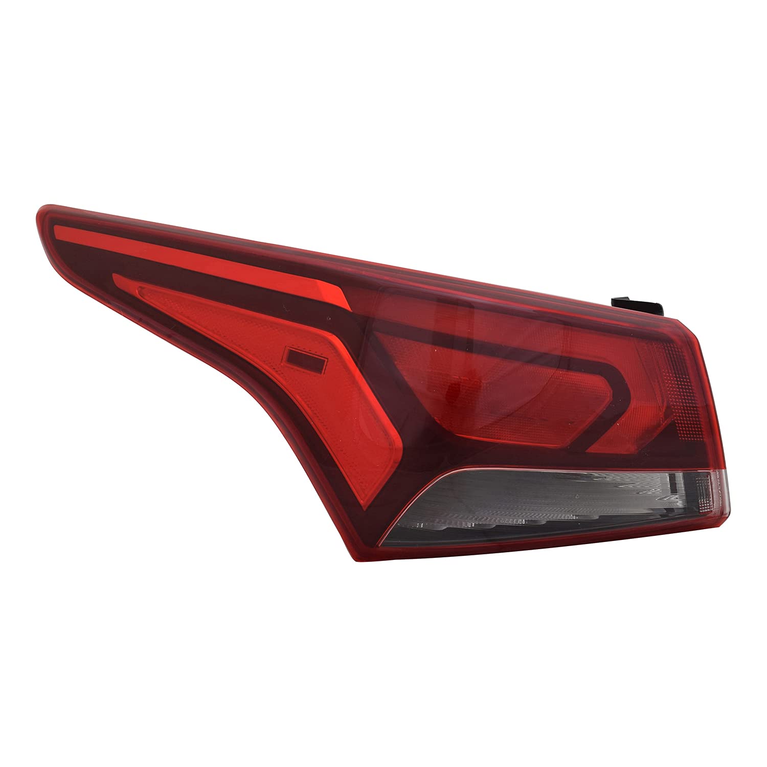 Left TYC Tail Light Assembly Compatible with 2018-2021 Hyundai Accent