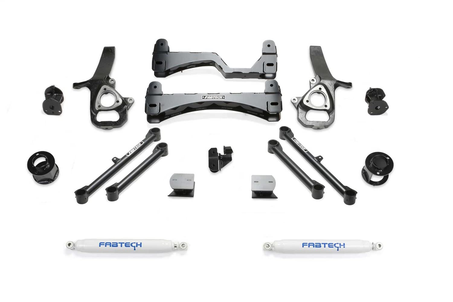 Fabtech Performance K3093 Lift System w/Shocks 6 in. Lift For PN[FTS23230/FTS23231] Lift System w/Shocks