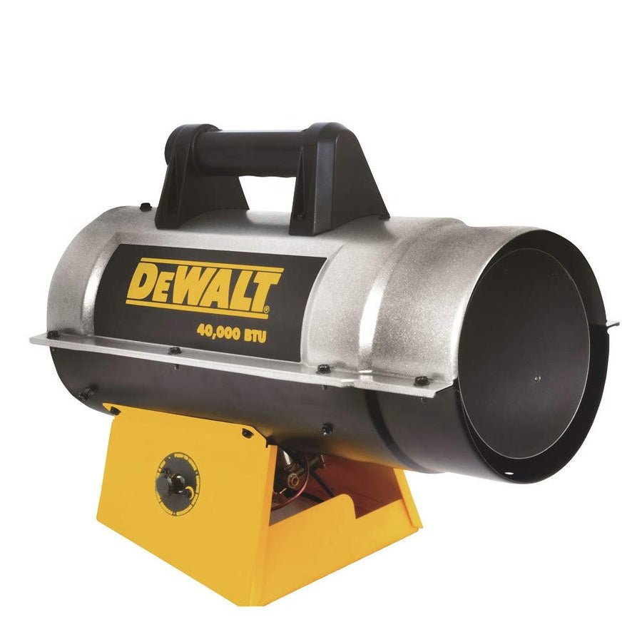 40K BTU DeWalt DXH40FA FALP Heater, Black & Yellow