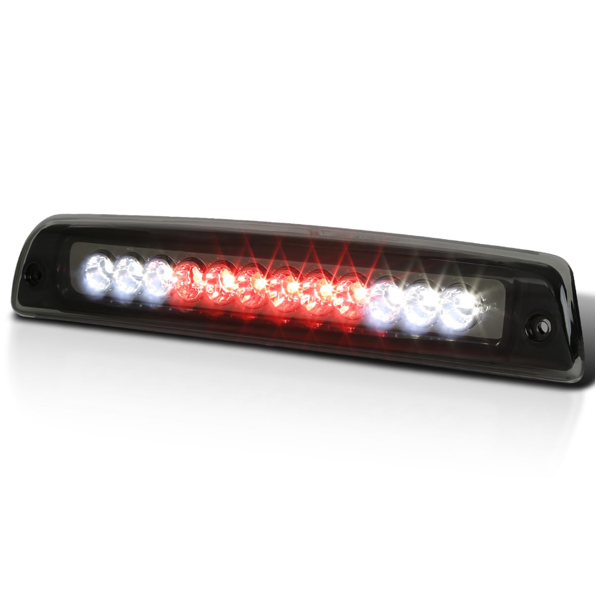 Smoke LED SPEC-D TUNING 3rd Brake Light Compatible with 1994-2001 Dodge RAM 1500/2500/3500, 2002 Dodge RAM 2500/3500 Models With Old Body Style