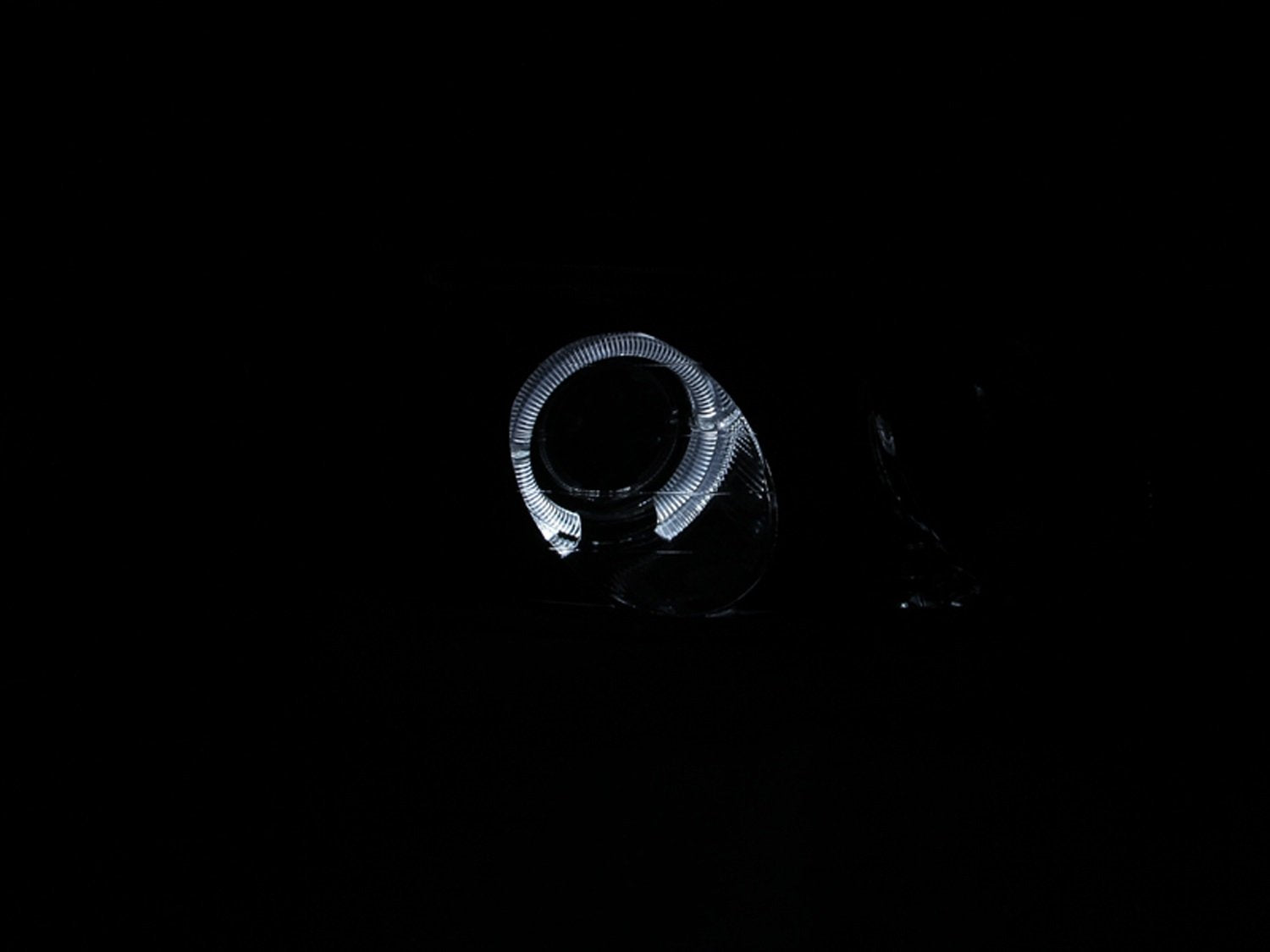 Chrome Projector Halo Headlight AnzoUSA for Mitsubishi Eclipse - (Sold in Pairs)