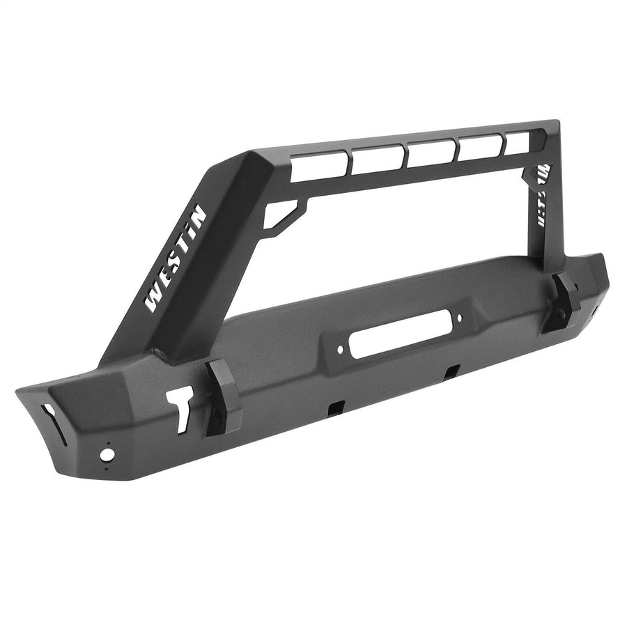 WJ2 Stubby Front Bumper Westin with LED Light Bar Mount fits 2018-2026 Wrangler JL 2020-2025 Gladiator