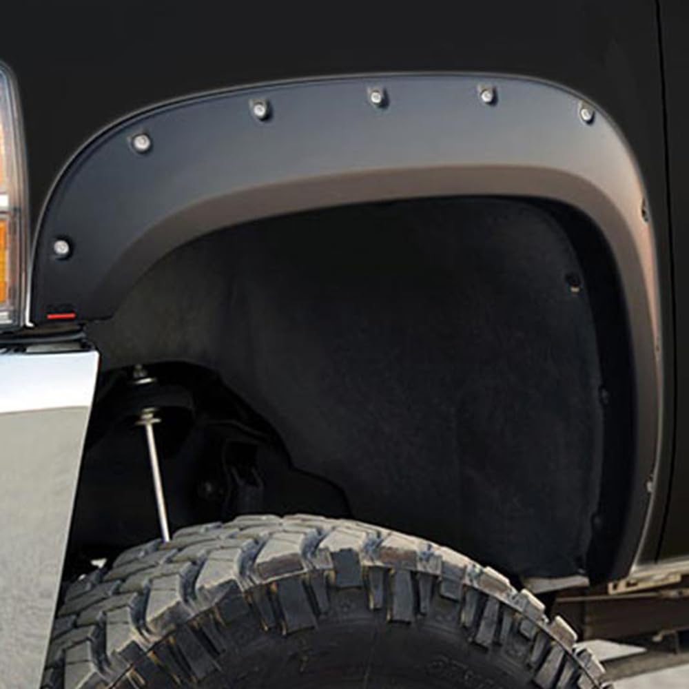 FENDER FLARES Black Horse Compatible with 2012-2015 Tacoma