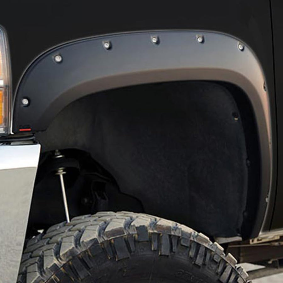 FENDER FLARES Black Horse Compatible with 2012-2015 Tacoma