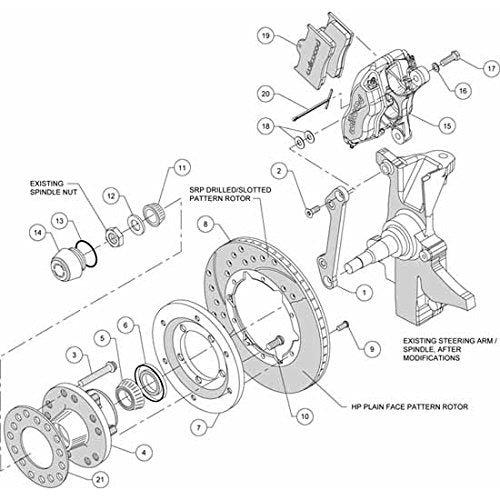 Brake Rotor Wilwood 14011007