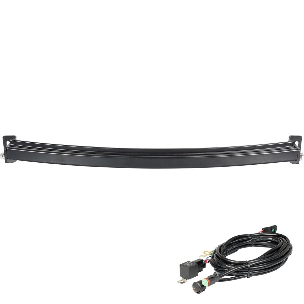 54" Vision X Lighting Unite Curved MOUNTING BAR KIT (1415MM-.71") for 20 PODS W/END Mount L Brackets and Harness