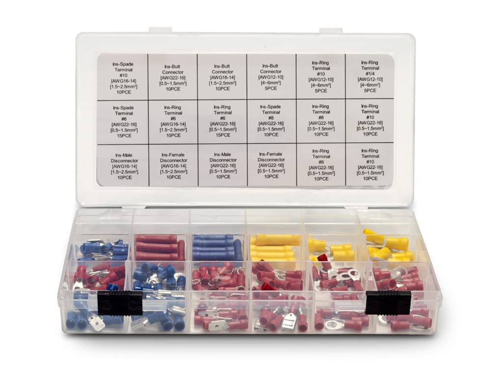 A2030 PerTronix Insulated Wire Terminal Kit (175pcs)