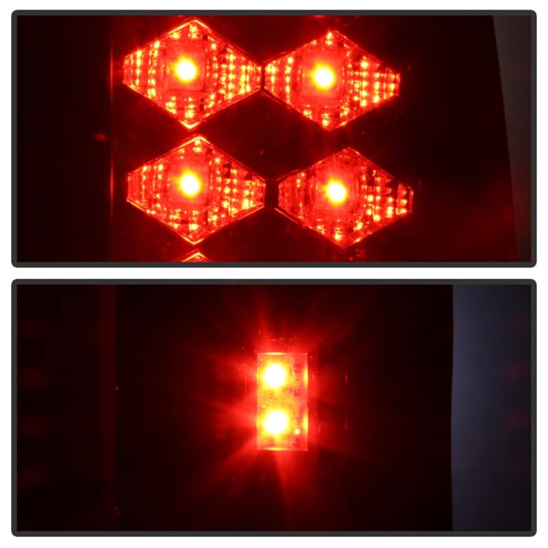 LED Tail Lights Black/Smoked Spyder Auto 5077981